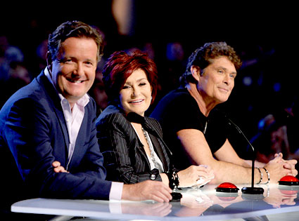 America's Got Talent, Piers Morgan, Sharon Osbourne, David Hasselhoff America's Got Talent, Piers Morgan, Sharon Osbourne, David Hasselhoff